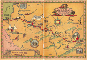 Midland Trail map